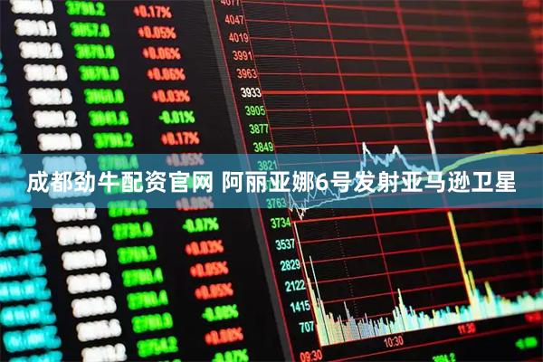 成都劲牛配资官网 阿丽亚娜6号发射亚马逊卫星